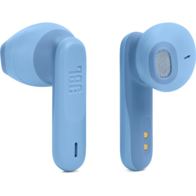 Навушники JBL Wave Flex, Blue, Bluetooth, мікрофон, чохол з функцією зарядки (JBLWFLEXBLU) Навушники JBL Wave Flex, Blue, Bluetooth, мікрофон, чохол з функцією зарядки (JBLWFLEXBLU)