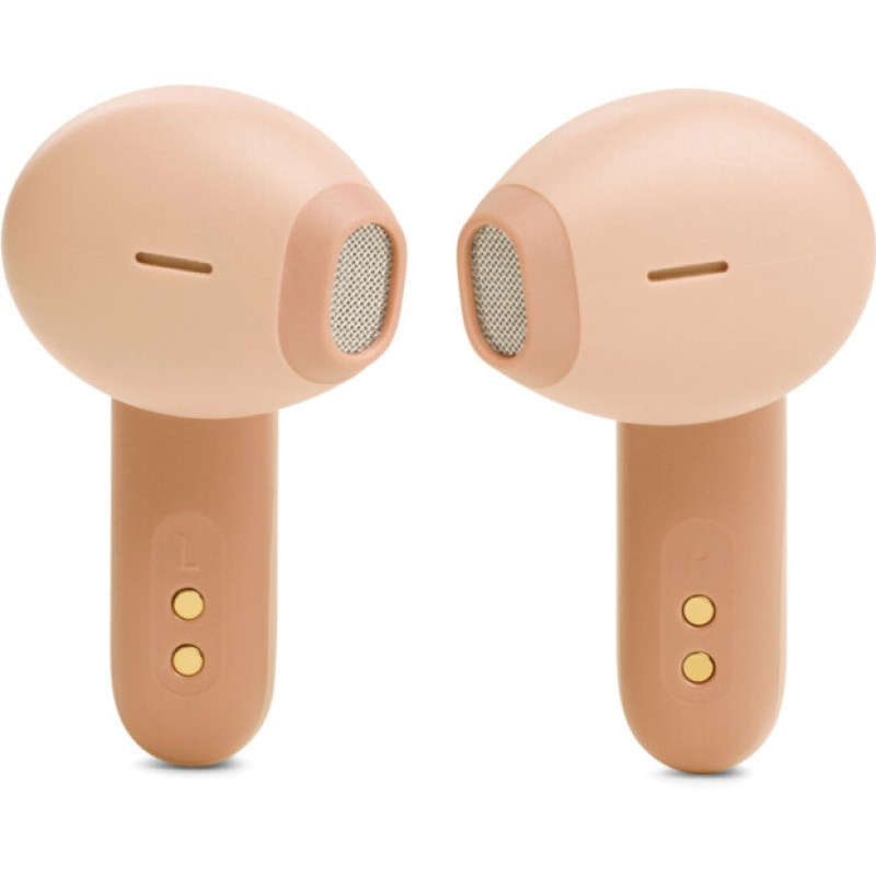 Навушники JBL Wave Flex, Beige, Bluetooth, мікрофон, чохол з функцією зарядки (JBLWFLEXBEG)