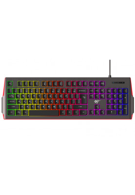 Клавіатура Havit HV-KB866L Black, USB, ігрова, підсвічування