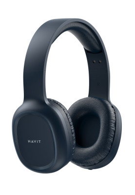 Навушники Havit HV-H2590BT Blue, Bluetooth V4.2, AUX, Micro SD Card, Fm, USB, 200mAh