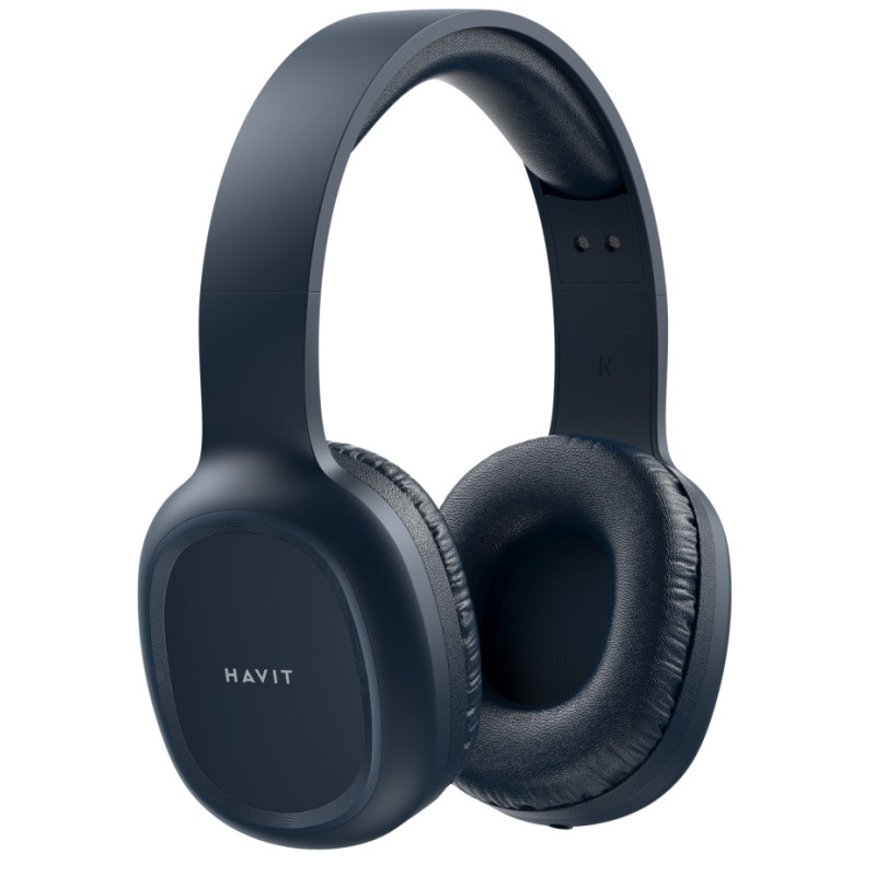 Навушники Havit HV-H2590BT Blue, Bluetooth V4.2, AUX, Micro SD Card, Fm, USB, 200mAh