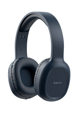Навушники Havit HV-H2590BT Blue, Bluetooth V4.2, AUX, Micro SD Card, Fm, USB, 200mAh
