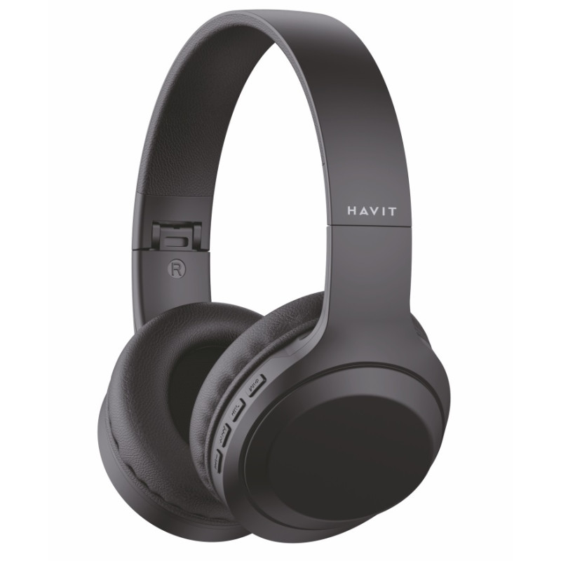 Навушники Havit HV-H628BT Black, Bluetooth V5.1, AUX, Micro SD Card, Fm, USB, 200mAh