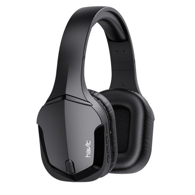 Навушники Havit HV-H610BT Black, Bluetooth V5.0, AUX, Micro SD Card, Fm, USB, 200mAh