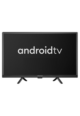 Телевізор 24" Liberton LTV-24H01AT LED HD 1366x768 60Hz, Smart TV, Android, DVB-T2, HDMI, USB, VESA (200x100)