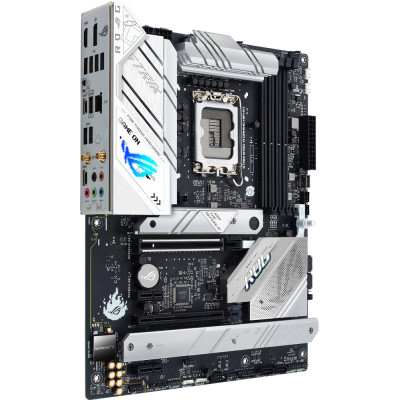 Материнська плата LGA1700, Asus ROG STRIX B760-A GAMING WIFI, B760, 4xDDR5, Int.Video(CPU), 4xSATA3, 3xM.2, 1xPCI-E 16x 5.0, 1xPCI-E 16x 3.0, 2xPCI-E 1x 3.0, ALC4080, Intel 2.5Gb, WiFi 6E, Bluetooth 5.3, 7xUSB3.2/5xUSB2.0, HDMI/DP, ATX