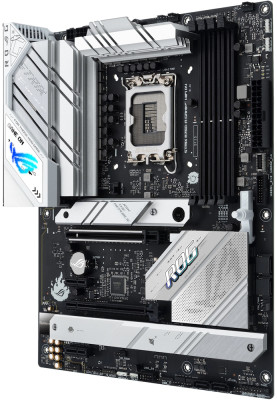 Материнська плата LGA1700, Asus ROG STRIX B760-A GAMING WIFI, B760, 4xDDR5, Int.Video(CPU), 4xSATA3, 3xM.2, 1xPCI-E 16x 5.0, 1xPCI-E 16x 3.0, 2xPCI-E 1x 3.0, ALC4080, Intel 2.5Gb, WiFi 6E, Bluetooth 5.3, 7xUSB3.2/5xUSB2.0, HDMI/DP, ATX