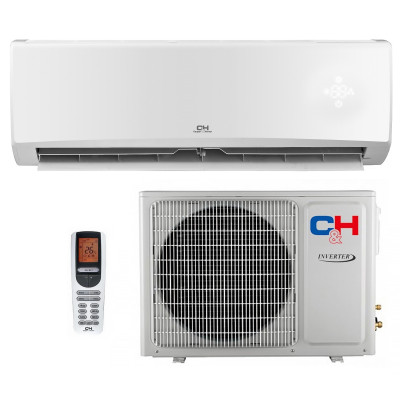 Кондиціонер Cooper&Hunter Alfa Inverter CH-S12FTXE2-NG Wi-Fi White, спліт-система, компресор інверторний, площа приміщення 35 кв.м, нічний, обігрів, охолодження, при низькій температурі (< -15 ° C), турборежим, фреон R32