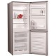 Холодильник Edler ED-227DCI, Steel, двокамерний, з нижньою мор. камерою, загальний об'єм 204L, корисний об'єм 137L/66L, механічне керування, A+, 151x57x55 см