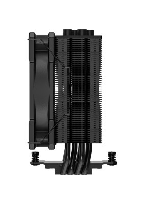 Кулер для процесора ID-Cooling SE-224-XTS Black, 1x120 мм, алюміній/мідь, Intel: 1700/1200/1150/1151/1155/1156, AMD: AM4/AM5, 120x151x75 мм, 4-pin PWM, до 220 Вт