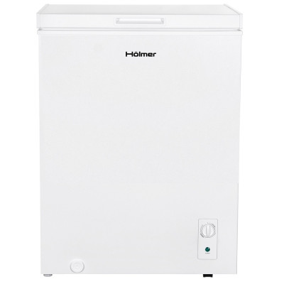 Морозильна скриня Holmer HCF-015, White, загальний об'єм 145L, керування механічне, A+, від -18°С до -24°С,  85x70.5x55см