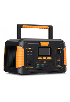 Зарядна станція Havit J300, Black/Orange, 300 Вт / 308 Вт/год, 2xType-C (60 Вт), 2xUSB (5В, 3А), DC, 1x220V, бездротова зарядка 15 Вт (HV-J300)