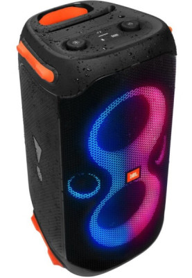 Колонка портативна 2.0 JBL PartyBox 110, 2 x 80 Вт, Bluetooth, поликарбонат/металл, управление сверху (JBLPARTYBOX110EU)