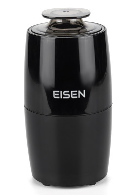 Кавомолка Eisen ECG-026B, Black, 250W, завантаження 60гр, леза з нерж. сталі, захист від перегріву