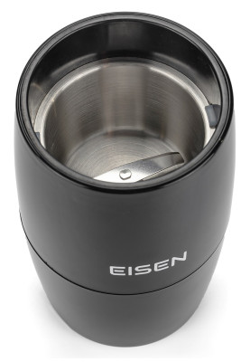 Кавомолка Eisen ECG-026B, Black, 250W, завантаження 60гр, леза з нерж. сталі, захист від перегріву
