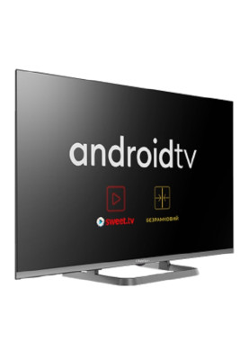 Телевізор 32" Liberton LTV-32H03AT, LED, HD, 1366x768, 60 Гц, Android 11, DVB-T2/С, 3xHDMI, USB, VESA 200x200