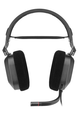 Навушники Corsair HS80 RGB, Black, USB, динаміки 50 мм, мікрофон, Dolby Audio 7.1, 32 Ом, 116 дБ, 1.8 м (CA-9011237-EU)