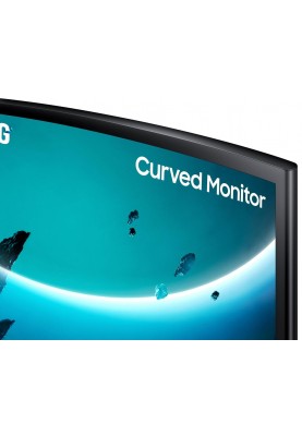 Монітор вигнутий 23.5" Samsung LS24C360, Black, WLED, VA, 1800R, 1920x1080, 4 мс, 250 кд/м², 3000:1, 178°/178°, VGA/HDMI, AMD FreeSync (LS24C360EAIXCI)