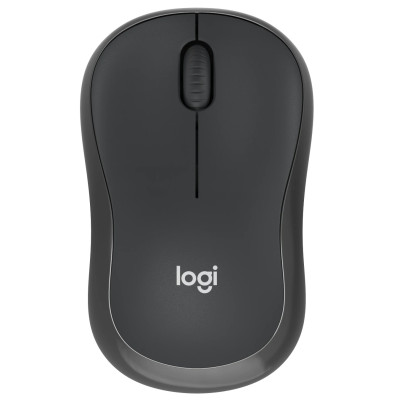 Миша бездротова Logitech M240 Silent, Graphite, Bluetooth, оптична, 400 - 4000 dpi, 3 кнопки, 1xAA (910-007119)
