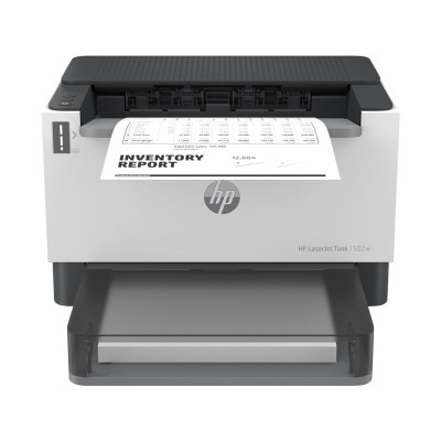 Принтер лазерний ч/б A4 HP LaserJet Tank 1502w, Grey, WiFi, 600x600 dpi, до 22 стор/хв, РК екран, USB, картридж 154A (2R3E2A)