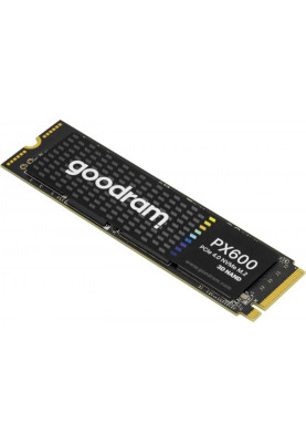 Твердотільний накопичувач SSD 250Gb, Goodram PX600, PCI-E 4.0 x4, M.2 2280, 3D TLC, 3200/1700 МБ/с (SSDPR-PX600-250-80)