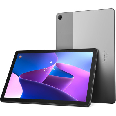 Планшет 10.61" Lenovo Tab M10 Plus (3rd Gen) (ZAAM0132UA) Storm Grey, Multi-Touch (2000x1200) IPS, Qualcomm Snapdragon SDM680, RAM 4Gb, ROM 128Gb + microSD(max 1Tb), GPS, Wi-Fi, BT, Cam 8+8 Mp, 7700 mAh, Android 12