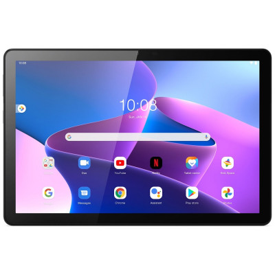 Планшет 10.1" Lenovo Tab M10 (3rd Gen) (ZAAE0106UA) Storm Grey, Multi-Touch (1920x1080) IPS, Unisoc Tiger T610, RAM 4Gb, ROM 64Gb + microSD(max 1Tb), GPS, Wi-Fi, BT, Cam 8+5 Mp, 5100 mAh, Android 11
