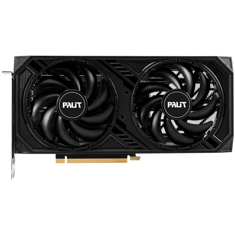 Відеокарта GeForce RTX 4060 Ti, Palit, Dual, 8Gb GDDR6, 128-bit, HDMI/3xDP, 2535/18000 MHz, 8-pin (NE6406T019P1-1060D)