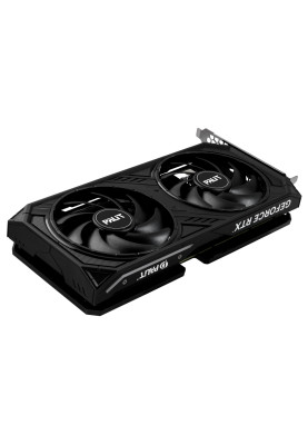 Відеокарта GeForce RTX 4060 Ti, Palit, Dual, 8Gb GDDR6, 128-bit, HDMI/3xDP, 2535/18000 MHz, 8-pin (NE6406T019P1-1060D)