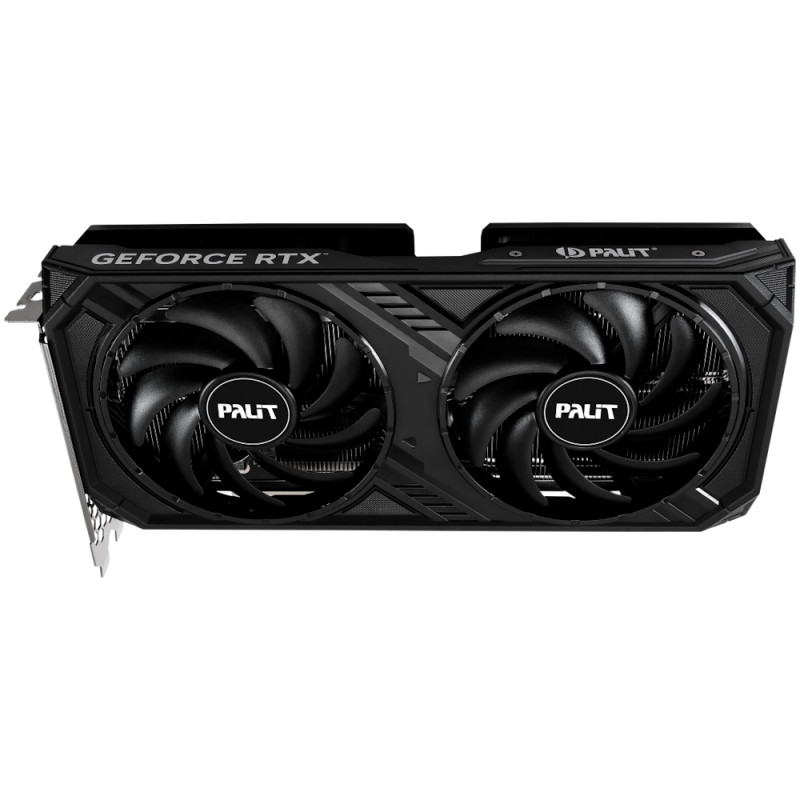 Відеокарта GeForce RTX 4060 Ti, Palit, Dual, 8Gb GDDR6, 128-bit, HDMI/3xDP, 2535/18000 MHz, 8-pin (NE6406T019P1-1060D)