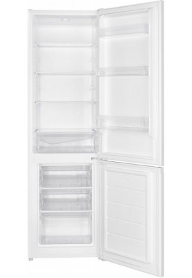 Холодильник Edler ED-334DNW, White, двокамерний, з нижньою мор. камерою, загальний об'єм 254L, корисний об'єм 183L/71L, електронне керування, механічний контроль температури, A+, 180x55x56см