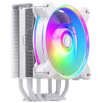 Кулер для процесора Cooler Master Hyper 212 Halo White Edition, алюміній/мідь, 1x120 мм RGB, для Intel 115x/1200/1700, AMD AMx/FMx (RR-S4WW-20PA-R1)