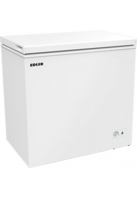Морозильна скриня Edler ED-250A, White, корисний об'єм 242L, керування механічне, електронний контроль температури з механічним циферблатом, заморожування 11кг/24год, A+, 88.5x101x56.3см