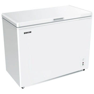 Морозильна скриня Edler ED-350A, White, корисний об'єм 340L, керування механічне, електронний контроль температури з механічним циферблатом, заморожування 16кг/24год, A+, 88.5x113x71.5см