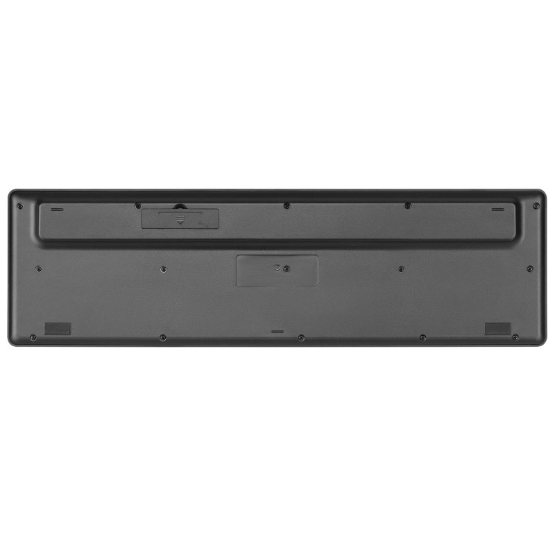 Клавіатура бездротова 2E KS260, Black, USB 2.4GHz, вологостійка, до 10 м, 1xAAA (2E-KS260WB)