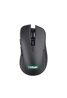 Миша бездротова Trust GXT 923 YBAR, Black, USB (2.4GHz), оптична, 200-7200 dpi, RGB підсвічування, 6 програмованих кнопок, акумулятор (24888)