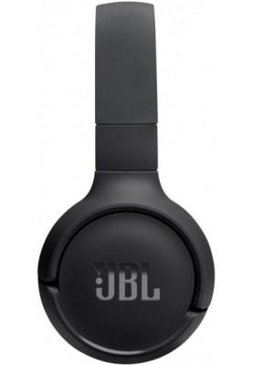 Навушники бездротові JBL Tune 520BT, Black, Bluetooth, мікрофон, акумулятор 450 mAh, технологія "Pure Bass", підтримка Siri та Google Now (JBLT520BTBLKEU)