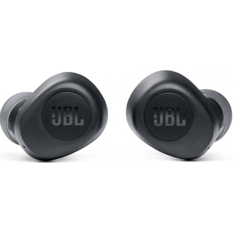 Навушники JBL Vibe 100TWS, Black, Bluetooth, мікрофон, чохол з функцією зарядки, технологія "Pure Bass" (JBLV100TWSBLKEU)