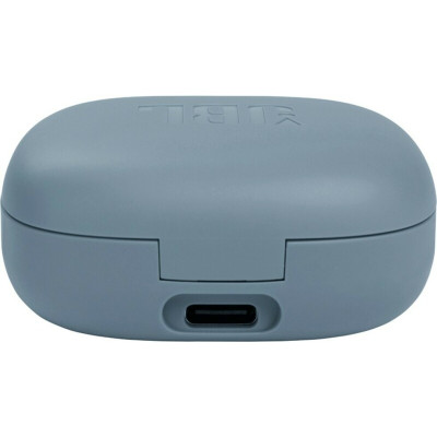 Навушники JBL Vibe 300 TWS, Blue, Bluetooth, мікрофон, чохол з функцією зарядки (JBLV300TWSBLUEU)
