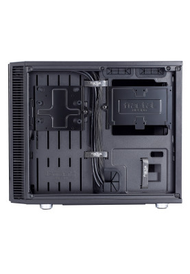 Корпус Fractal Design Define Nano S Window, Black, без БЖ, Mini Tower, для Mini-ITX, 2xUSB 3.0, макс. CPU - 160 мм / VGA - 315 мм, 1x140 мм / 1x120 мм, бічна панель з вікном (FD-CA-DEF-NANO-S-BK-W)