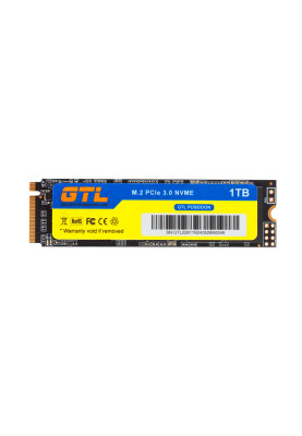 Твердотільний накопичувач SSD 1Tb, GTL Poseidon, PCI-E 3.0 x4, M.2 2280, 3D TLC, 2100/1700 МБ/с, Bulk (GTLPOS1TBNV)