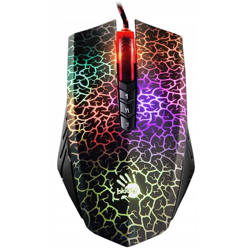 Миша A4Tech A70A Activated Bloody Blazing Gaming, Optical 4000CPI, Matte Black
