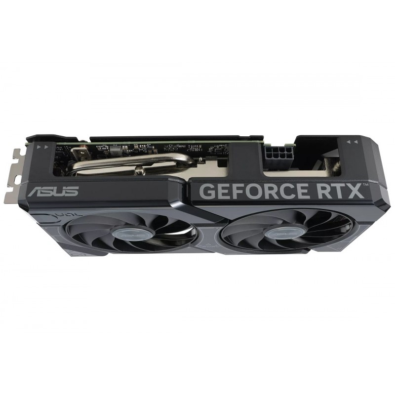 Відеокарта GeForce RTX 4060 Ti, Asus, DUAL OC, 8Gb GDDR6, 128-bit, HDMI/3xDP, 2595/18000 MHz, 8-pin (DUAL-RTX4060TI-O8G)