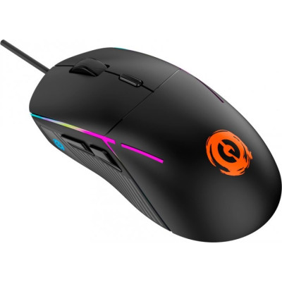 Миша Canyon Shadder GM-321, Black, USB, оптична (сенсор Instant 725F), 800 - 7200 dpi, RGB-підсвічування, 6 програмованих кнопок, 1.65 м (CND-SGM321)