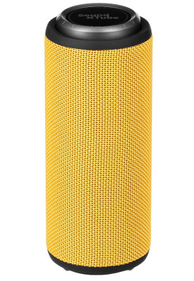 Колонка портативна 2E SoundXTube TWS, Yellow/Black, 2x15 Вт, Bluetooth 5.0, AUX, microSD, USB Type-C, живлення від акумулятора 4000 мАч, IPX7 (2E-BSSXTWYW)