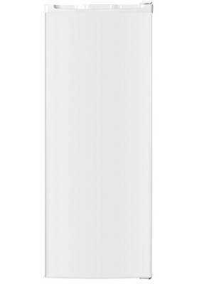Морозильна камера Holmer HUF-431, White, корисний об'єм 160л, 5 відділень, механічне керування, A+, перевішування дверцят, заморожування 10кг/24год, 142.6x54.4x57.1см