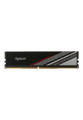 Пам'ять 8Gb DDR4, 3200 MHz, Apacer TEX, Black, 16-20-20-38, 1.35V (AH4U08G32C28YTBAA-1)