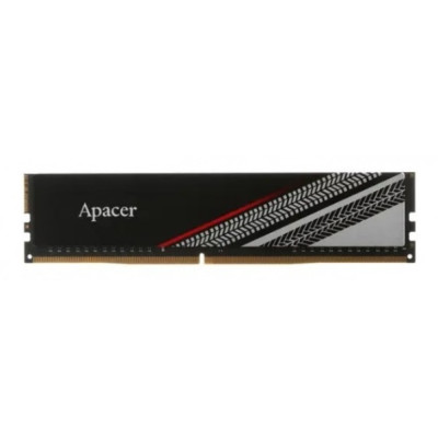 Пам'ять 8Gb DDR4, 3200 MHz, Apacer TEX, Black, 16-20-20-38, 1.35V (AH4U08G32C28YTBAA-1)