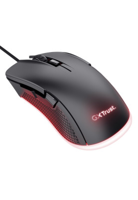 Миша Trust GXT 922 YBAR, Black, USB, оптична, 200 - 7200 dpi, RGB-підсвічування, 6 програмованих кнопок, 2.1 м (24729)