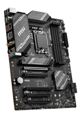 Материнська плата LGA1700, MSI B760 GAMING PLUS WIFI, B760, 4xDDR5, Int.Video(CPU), 4xSATA3, 2xM.2, 2xPCI-E 16x 4.0, 3xPCI-E 16x 3.0, ALC897, RTL8125BG, WiFi 6E, Bluetooth 5.3, 8xUSB3.2/6xUSB2.0, HDMI/DP, ATX